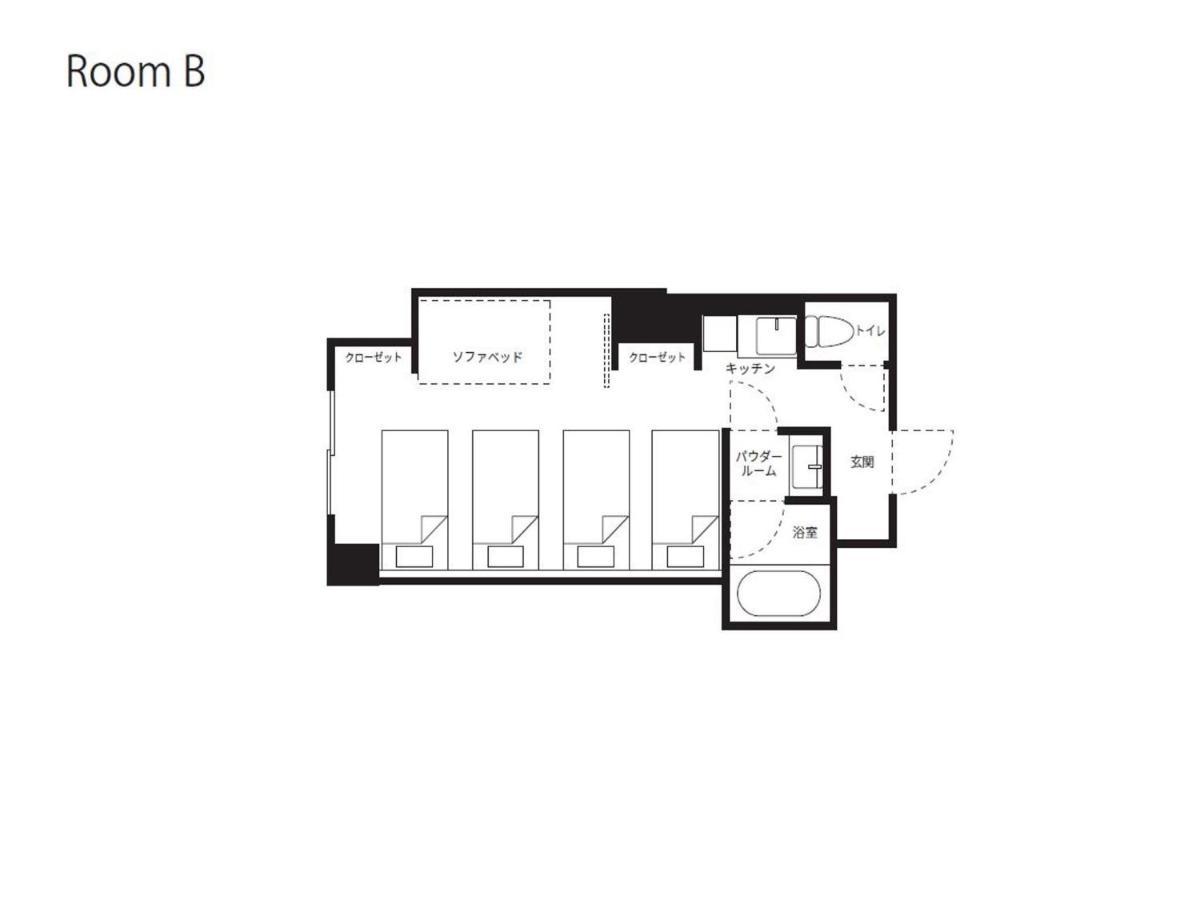 Rakuten STAY Naha Yachimun Street - standard 5 Bed Room Exterior foto